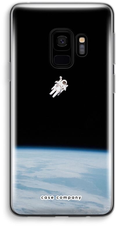 Case Company® - Hoesje geschikt voor Samsung Galaxy S9 hoesje - Alone in Space - Soft Cover Telefoonhoesje - Bescherming aan alle Kanten en Schermrand