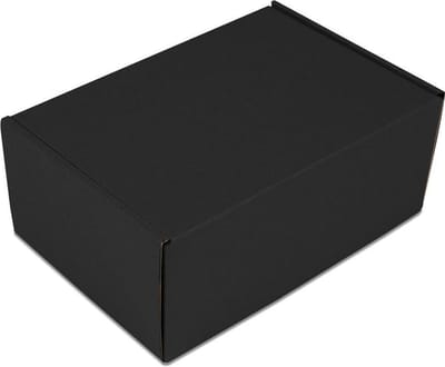 Verzenddozen 22,5x15x9cm Zwart (50 st.)