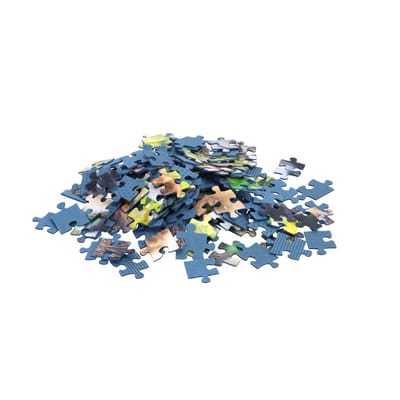 Ravensburger puzzel Panda, tijger en leeuw - Legpuzzel - 3x49 stukjes