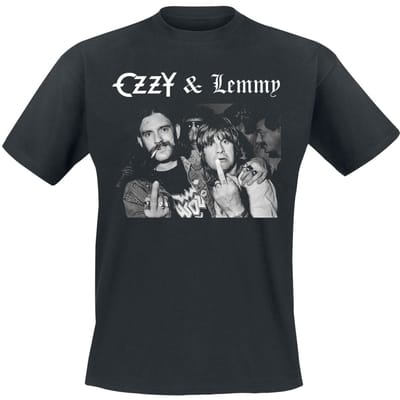 Ozzy Osbourne T-shirt - Hellraiser Ozzy & Lemmy - S tot 5XL - voor Mannen - zwart