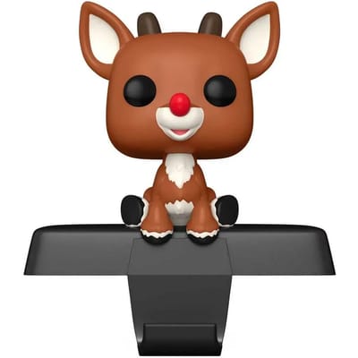Beeldje Funko Rudolphe le renne au nez rouge POP! Edge-Sitter Rudolph