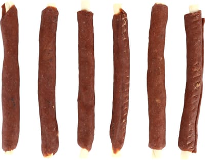 Flamingo R'hide - Snack Honden - R'hide Staaf Met Konijn 7/8mm 12cm 6st 70g - 6st - 132678 - 6st