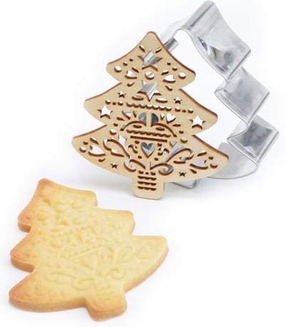 ScrapCooking - Kerstboom Uitsteker en Sjabloon - Embosser