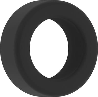 Sono No.39 Penis Cock Ring Zeer Flexibel en Extra Dik - Zwart