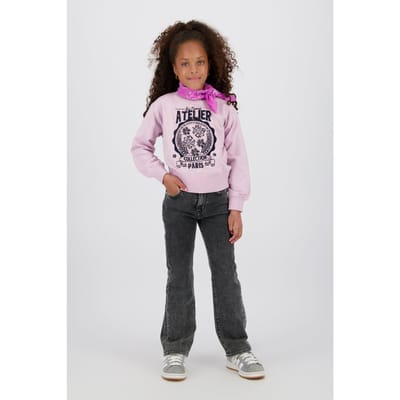 Vingino Girls Carlice Jeans Dark Grey Vintage Maat: 8 | Spijkerbroeken Outlet | Unisex | Grijs
