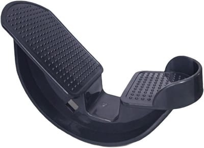 Voetschommel Kuitstrekker - Spierstrekker Been - Spierontspanning Bevorderen - Antislip Stabiliteit - 27x13 cm - Zwart