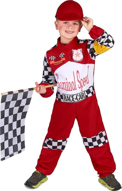 Verkleedkostuum Piloot  koers voor kinderen Carnvaloutfit - Verkleedkleding - 152/158