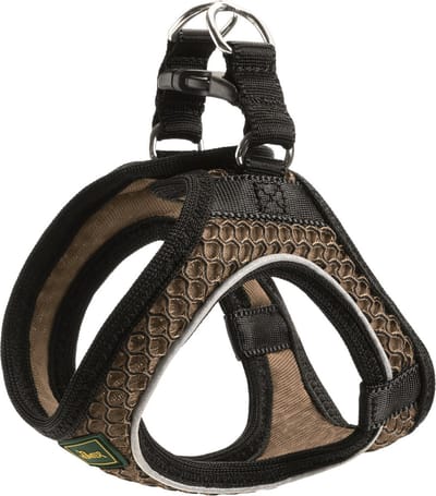 Hunter Harnas Hilo Comfort Bruin - Hondenharnas - M 55-60/58-65 Cm