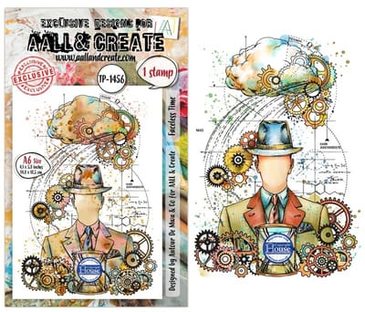 Aall & Create clearstamp A6 - Faceless time