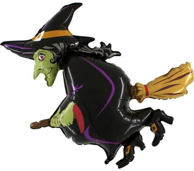 Halloween witch Folieballon, 106 cm