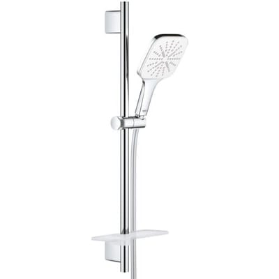GROHE QuickFix Vitalio SmartActive 130 Cube Douchestangset - 3 straalsoorten - chroom - 26596000