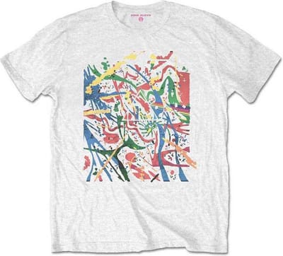 Pink Floyd - Pollock Prism Heren T-shirt - S - Wit