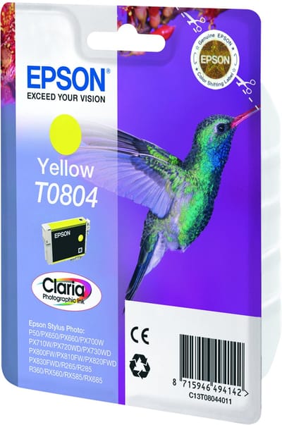 Epson T0804 - Inktcartridge Geel