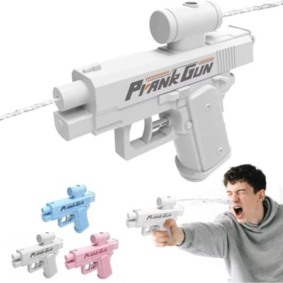 Prank Twee-weg Waterpistool, Omgekeerde Spuitpistolen voor Feesten & Zomer Nieuwigheid Zwembad Watergevecht Activiteiten Ideeën Cadeau Speelgoed