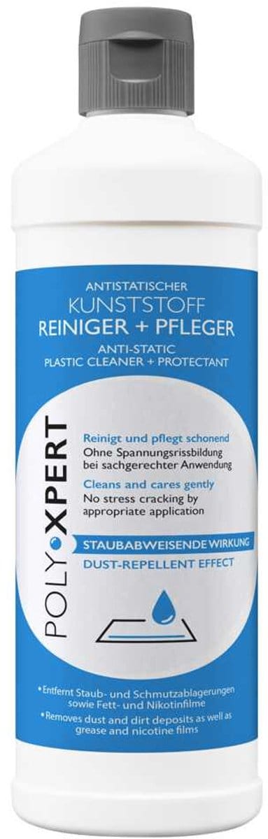 Poly Expert Antistatische Kunststofreiniger – Voor Acryl, Plexiglas & Kunststof - 250ml