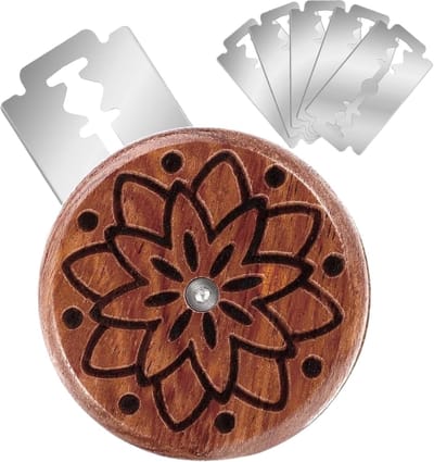 Broodsnijder Hout - Precisie Snijder - Zuurdesem Decoratie - Beginnersvriendelijk Ontwerp - 10 Centimeter Lengte