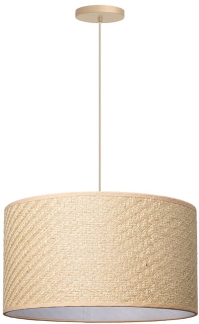 ETH Zizal Hanglamp Dia. 45cm 1 X e27 Incl Creme pendel 3 meter