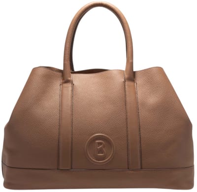 Bogner Leren Handtas Shopper Bozen Theresa Handbag Cognac Bruine
