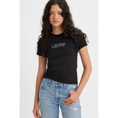 Levi's Graphic T-shirt Black Size: XS | T-Shirts Outlet | Dames | Zwart