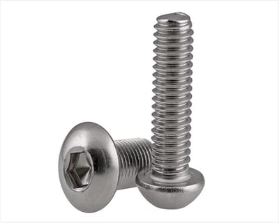 RVS Schroeven - Metaal Bouten - Bevestigen van Materialen - Roestvrij Staal - M8X80 7 Stuks - Zilverkleurig