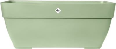 Elho Vibia Campana Trough 80 - Plantenbak voor Buiten - Ø 76.5 x H 33.3 cm - Pistachegroen