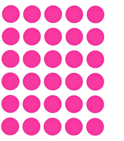 Ronde etiketten - FUCHSIA - 150 stuks - MULTIPLAZA - stickers - 2cm - 20mm - archiveren - organiseren - opvallen - markeren - universeel