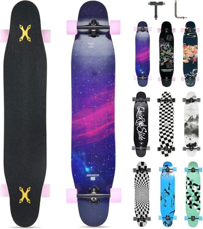 Complete Skateboard voor Kinderen en Volwassenen - Populaire Tricks en Cruising