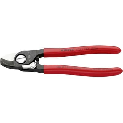 Knipex 95 21 165 Kabelschaar Geschikt voor (striptechniek) Aluminium- en koperkabel, een- en meerdraads 15 mm 50 mm²