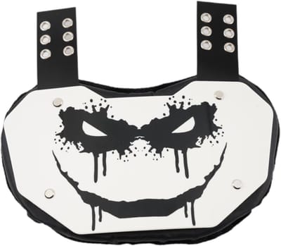 Kindervoetbalrugbeschermer - Sport Bescherming - Impact Absorptie - Verstelbaar en Ademend - 32x20x5 cm