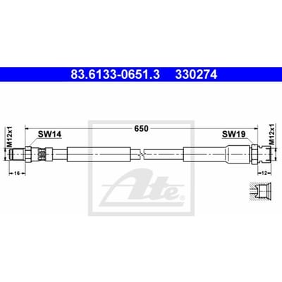 Remleiding ATE 83.6133-0651.3