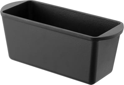 Gietijzeren Broodbakvorm - Broodpan Rechthoekig - Zelf Brood Bakken - Ovenbestendig tot 260°C - 34 x 13 x 13 cm