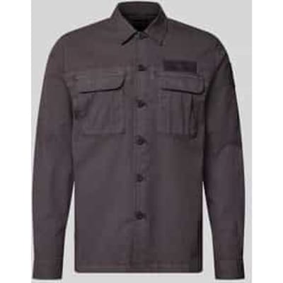 Regular Fit vrijetijdsoverhemd met borstzakken model 'cavalry'