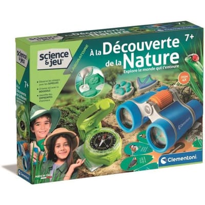 a la découverte de la nature - Clementoni - Science & Jeu - Jeux Scientifiques