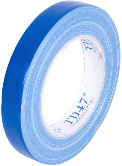 TD47 Professional Gaffa Tape 19mm x 25m Blauw