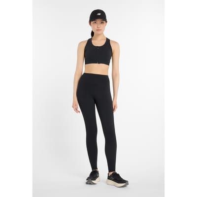 New Balance Rc Reflective Heat High Rise L Black Größe: L | Sport-Leggings Outlet | Damen | Schwarz