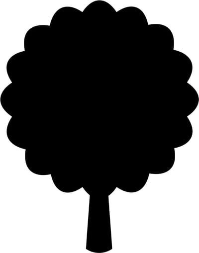 Schoolbord muursticker - uitwisbare zelfklevende muursticker - LEISTEENBOOM - 135x105cm