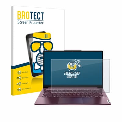 BROTECT - Screenprotector voor Lenovo Yoga Slim 7 14" Non-Touch - Folie Beschermfolie Beschermglas matte