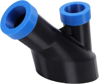 Auto Opzetstuk - Blaaszuigmond - Auto Interieur Reinigen - Ovaal Mondstuk Ontwerp - 2.2L x 0.15B x 0.07H meter - Grijs