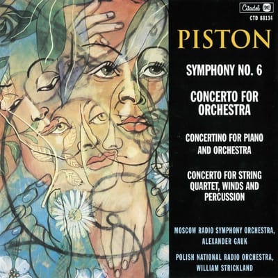 Moscow Radio Symphony Orchestra, Polish National Radio Symphony Orchestra - Piston: Symphony No. 6/Concerto For Orchestra (CD)