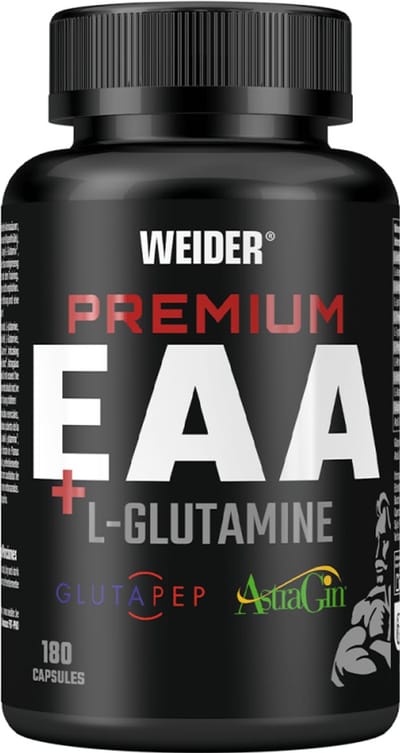 Weider Premium EAA + L-Glutamine (180 Caps) Unflavoured - Aminozuren - Aminozuur-Mix