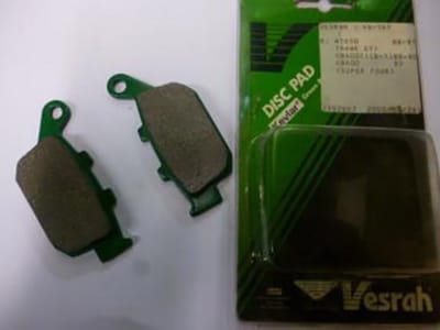 vesrah remblokje voor honda 400 cb motorfiets na 1997 vd147 nieuw
