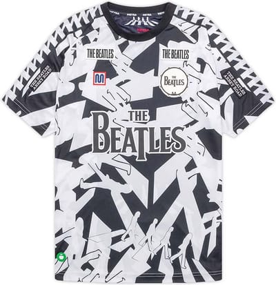 The Beatles - Meyba Abbey Road Crossing All-Over-Print Polo shirt - XS - Zwart/Wit