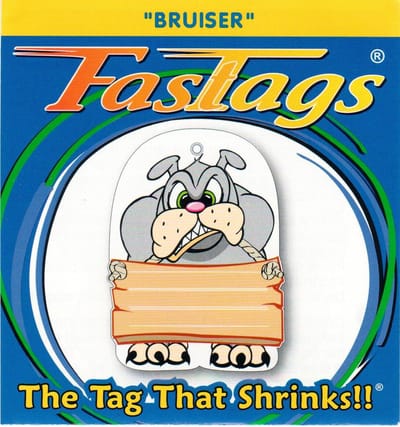 FasTags Hondenpenning om zelf te maken ‘Bruiser’