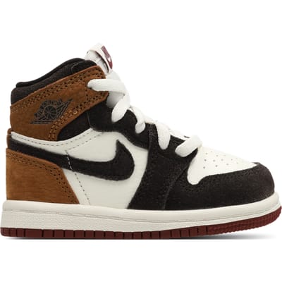 Jordan Aj1 Retro Hi Og Babyschoenen - Bruin - Maat 27 - Leer