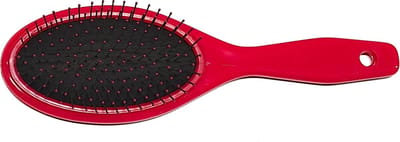 Rojafit - Pneumatische Haarborstel - Roserood - Afmeting: 21 cm. Lang x 6,5 cm. Breed