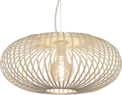 Lumidora Hanglamp 75208 - FELIX - E27 - Beige - Zand - Metaal - ⌀ 49 cm