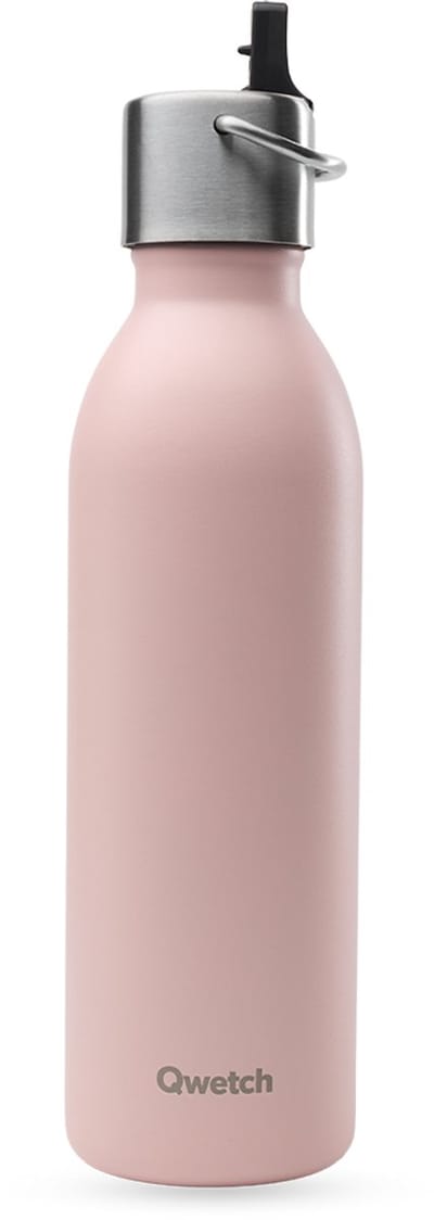 Qwetch Thermosfles - Active Pastel Roze Sportdop