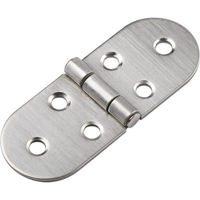 Charnière à rabat pliable à 180 ° en acier inoxydable, charnière de porte d'armoire de table pliante autoportante pour tiroir d'armoire, cadeaux de bijoux