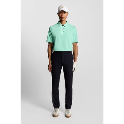 Lyle & Scott Golf Shank Button Polo Shirt Tinted Aqua/dark Navy Maat: L | Sport Shirts Outlet | Heren | Blauw