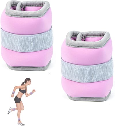 Thijox - Verstelbare Enkelgewicht en Polsgewicht voor Gym en Thuis - Universele Hand- en Voetgewichten - 0,25 kg x 2 - Ideaal voor Krachttraining, Fit